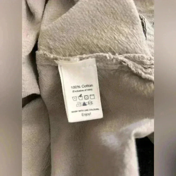 Men’s Tilley Cotton Jacket in Taupe Size Large - Picture 9 of 9